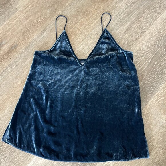Cami NYC Blue Velvet Cami - Picture 1 of 3